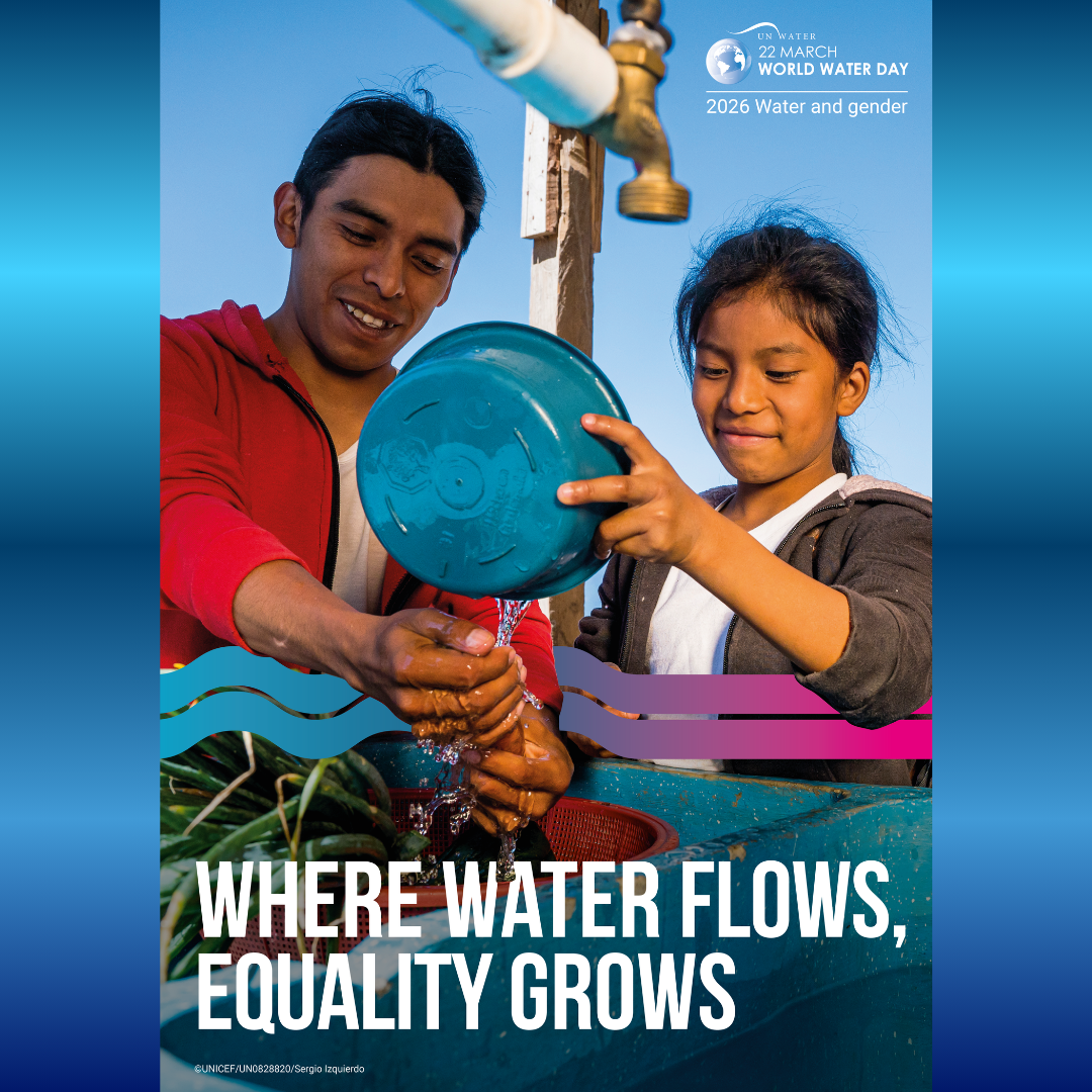 Postkarten-Wettbewerb zum Weltwassertag 2026 gestartet